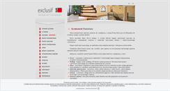 Desktop Screenshot of exclusif.pl